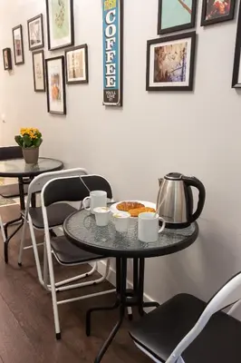 a table with fruit on it in a room at maribea rome center in Rome