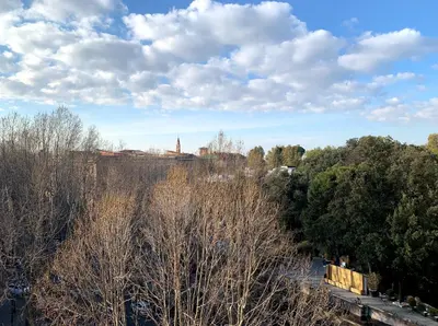 a view of a forest with trees and a sky at Arion Holiday Home in Rome