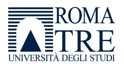a logo for the roma fire insignia design studio at A casa di Armando in Rome
