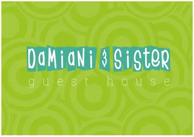 a banner with the words drummont and sister guest house at Damiani & Sister Guesthouse in Rome