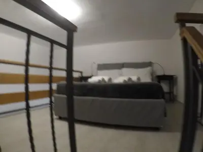 a bedroom with a bed in a room at Your home near to the Vatican in Rome