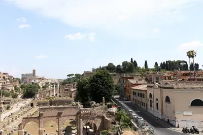 an aerial view of the roman city of jerusalem at Loft 5c - Palatino in Rome