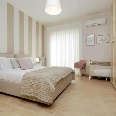 Elegant 3-Bed Apartment 10' Termini Wi-Fi AC
