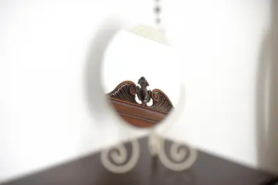 a heart shaped object sitting on top of a window at Aquarius Inn in Rome
