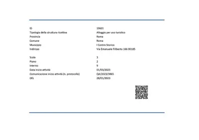 a screenshot of a cell phone screen with a document at Amina's House Lab in Rome