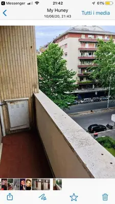 a picture of a building with a view of a street at La mia casa di Roma in Rome