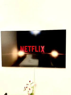 a television with the word netflix on it at Dimora Centro Storico Roma in Rome